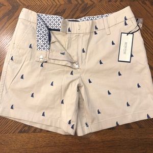 British khaki shorts